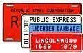 Nameplates & License Plates